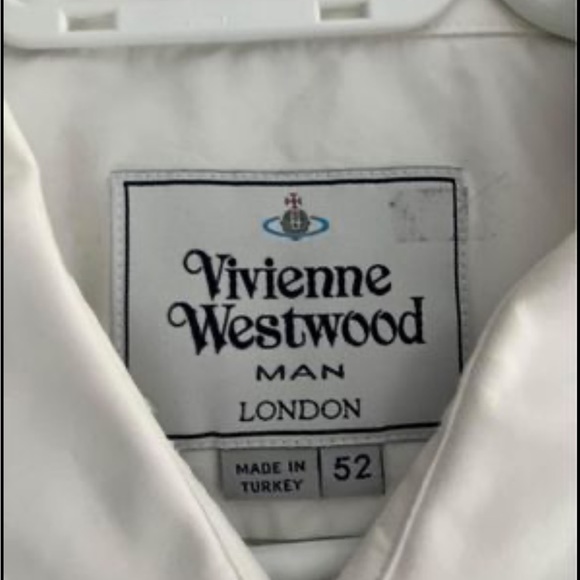 Vivienne Westwood men’s shirts, black XL, while L. New condition - Picture 3 of 3